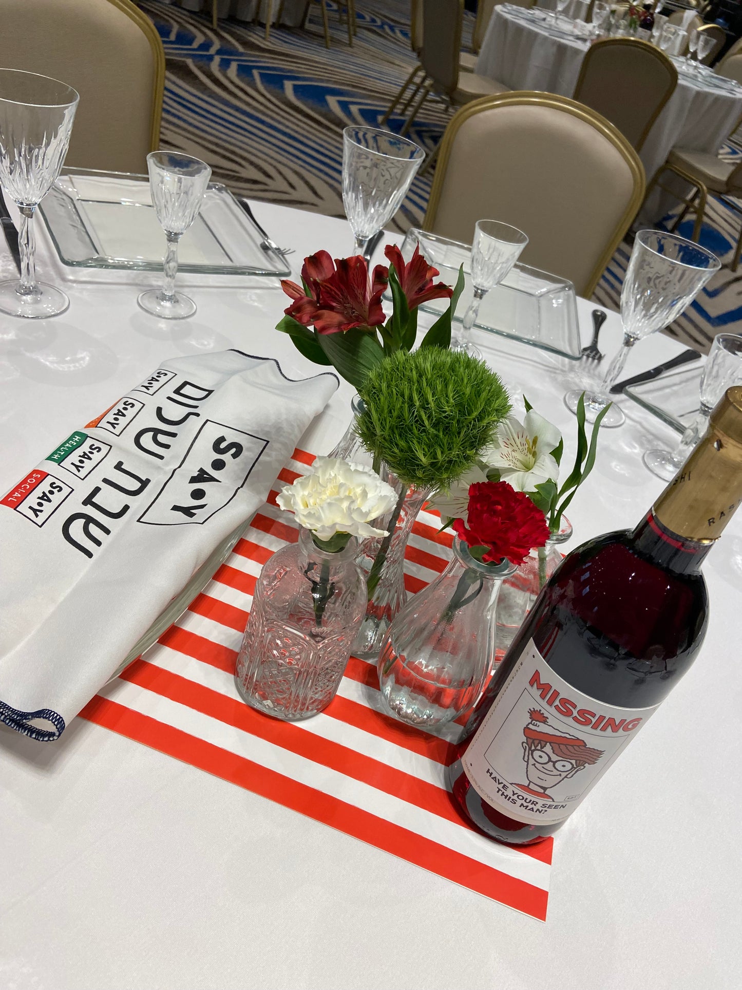 Centro de mesa para evento