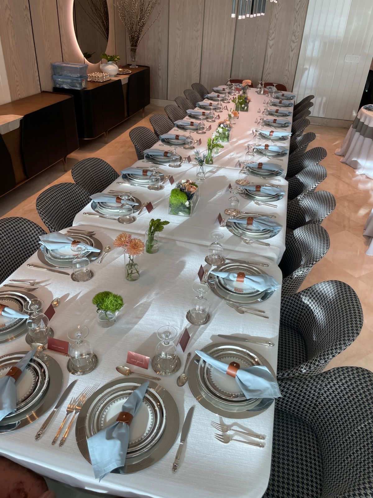 Centro de mesa con unitubitos