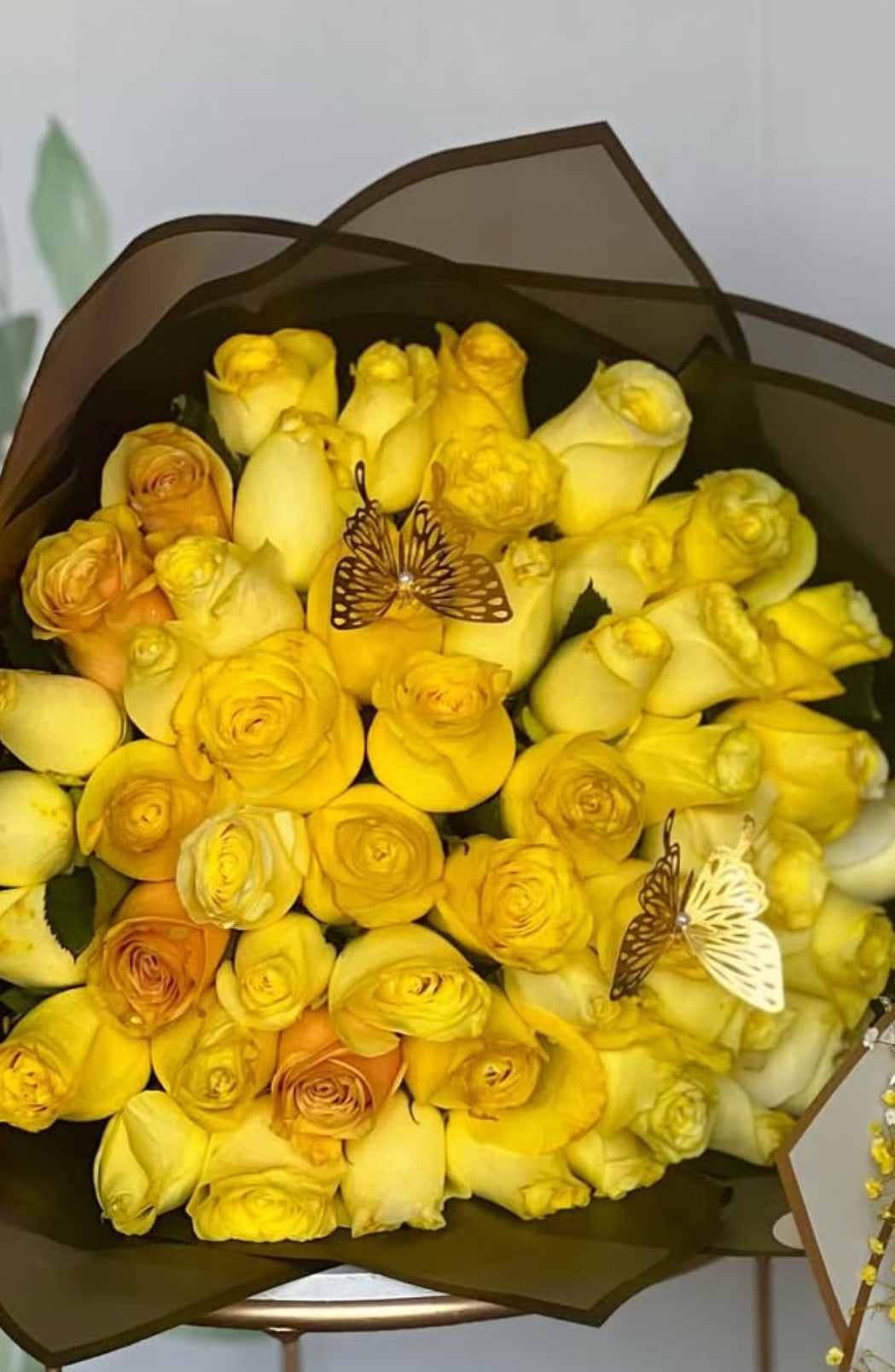 Bouquet Rosas amarillas