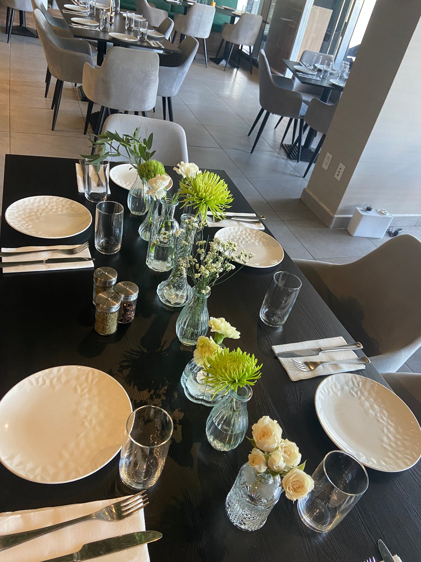 Centro de mesa con unitubitos