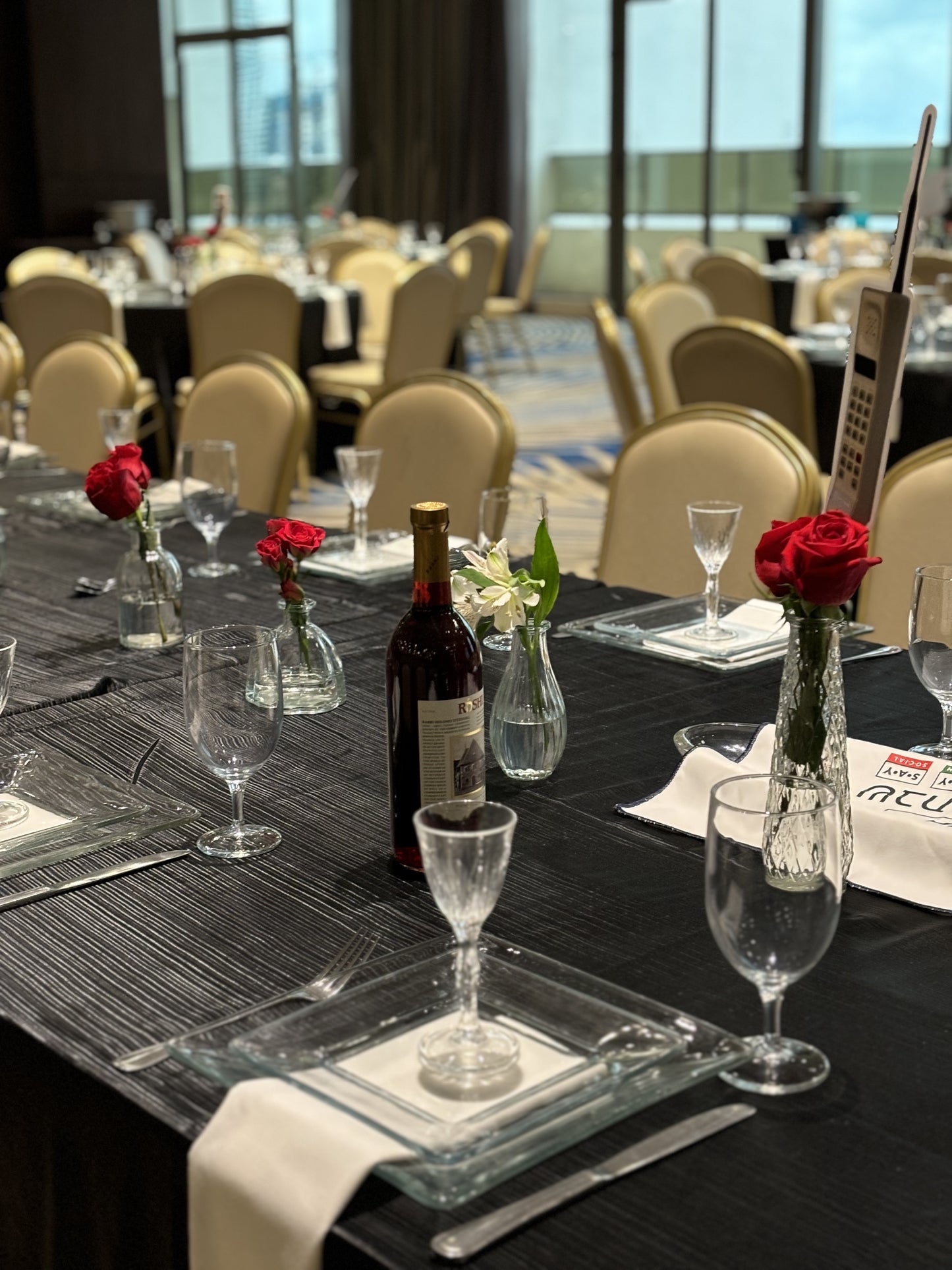 Centro de mesa con unitubitos